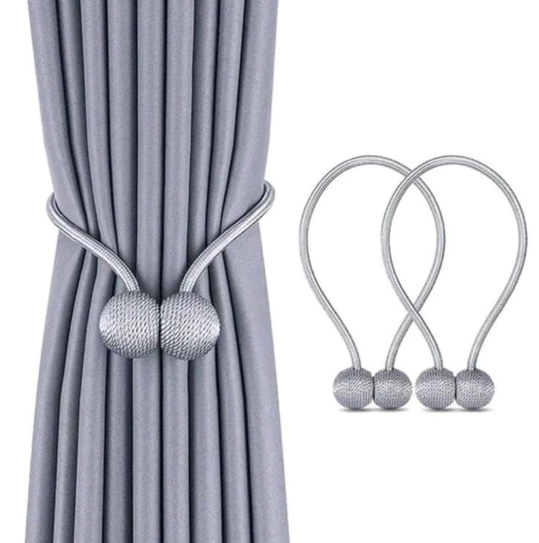 2pcs magnetic curtain tieback