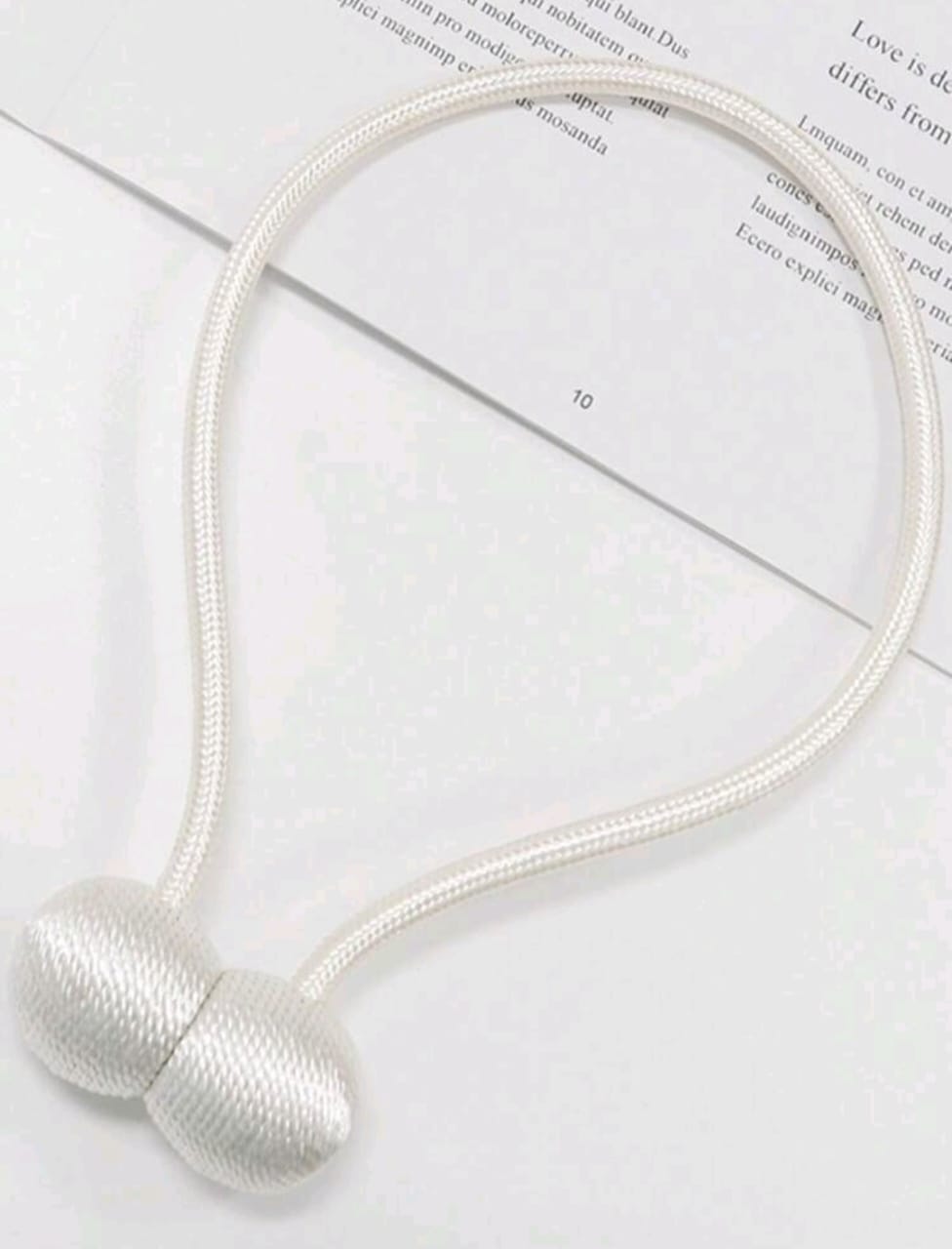 2pcs magnetic curtain tieback