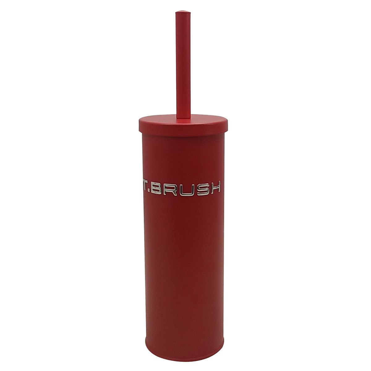 Coated 3D Icon Toilet Brush & Holder