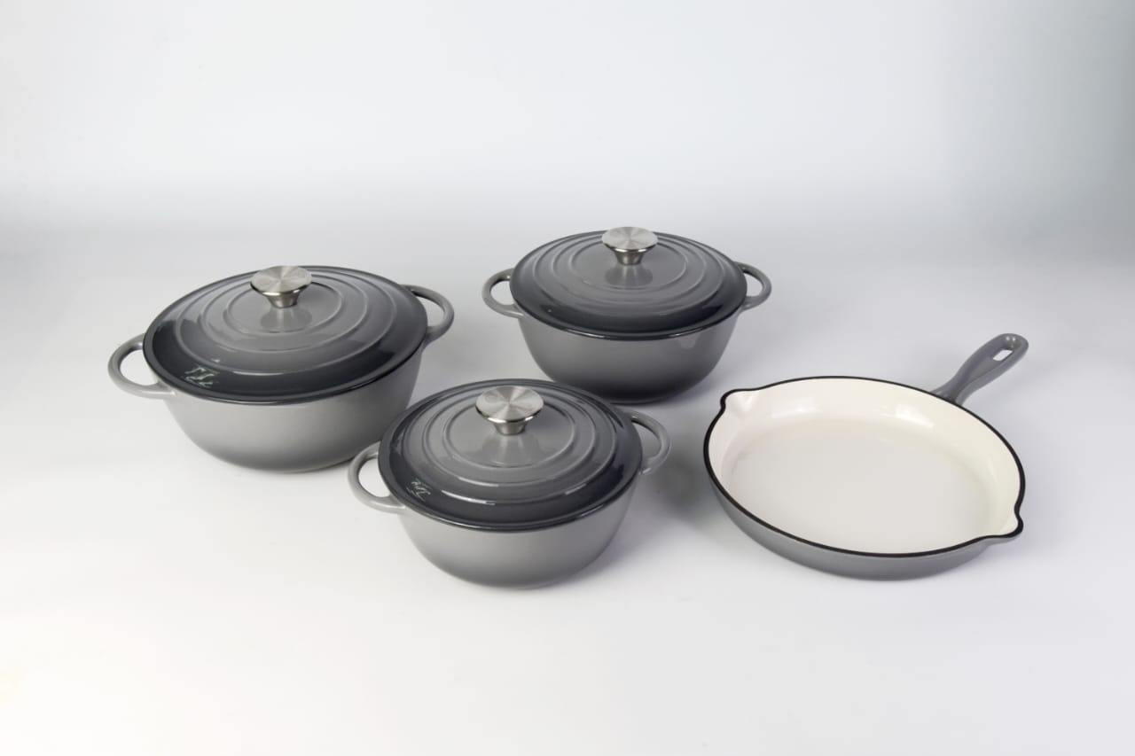 Cast iron pots