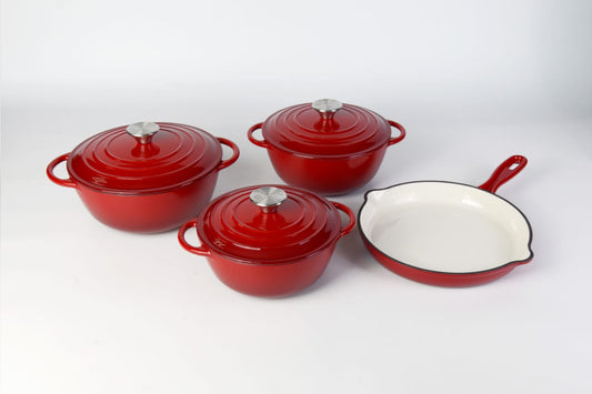 Cast iron pots