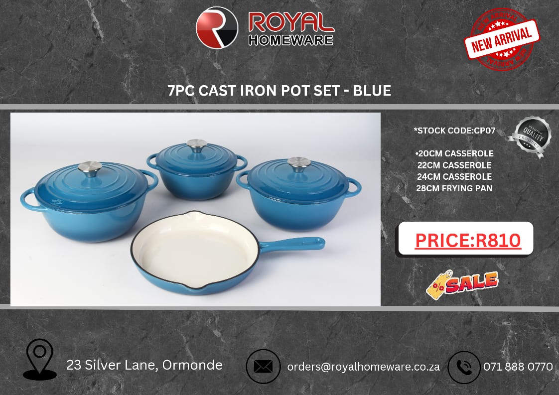 Cast iron pots