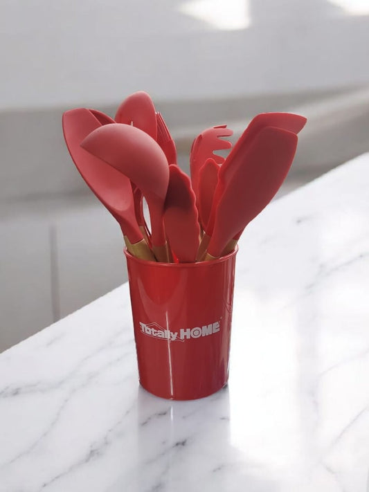 Silicone utensils set